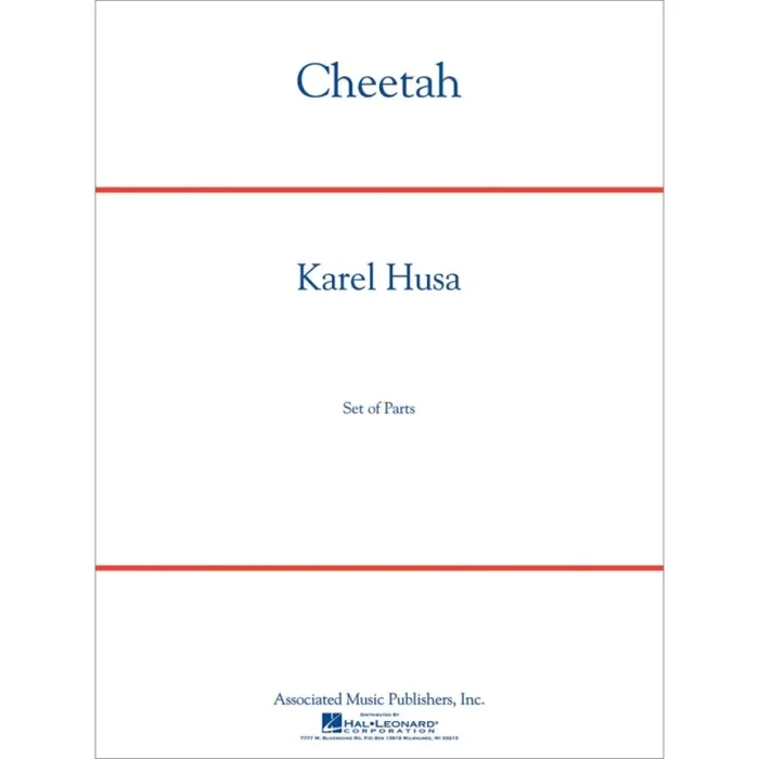 Husa, Karel – Cheetah