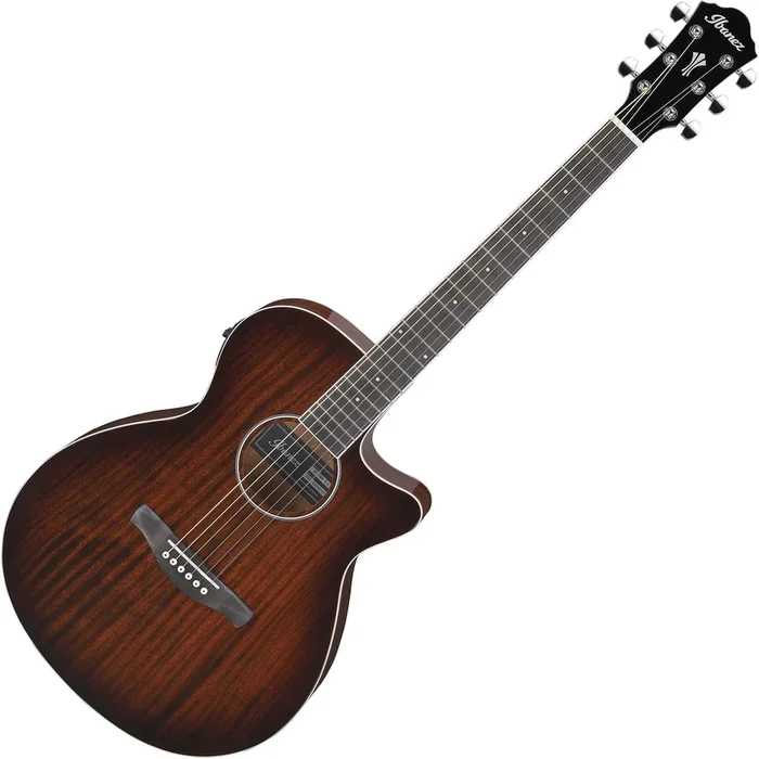 Ibanez Acoustic Electric In Weatherd Black Open Pore – GA5MHTCEWK