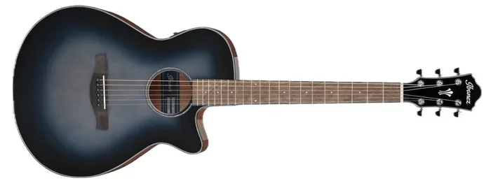 Ibanez AEG50 Electro Acoustic Guitar – Indigo Blue Burst High Gloss