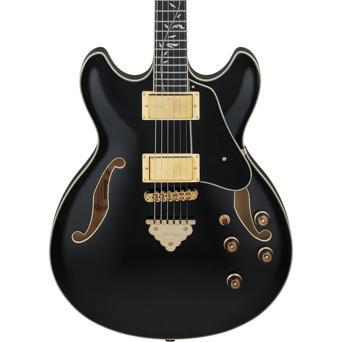 Ibanez AS93SP AS Artcore Expressionist Semi-Hollow Electric Guitar – Black