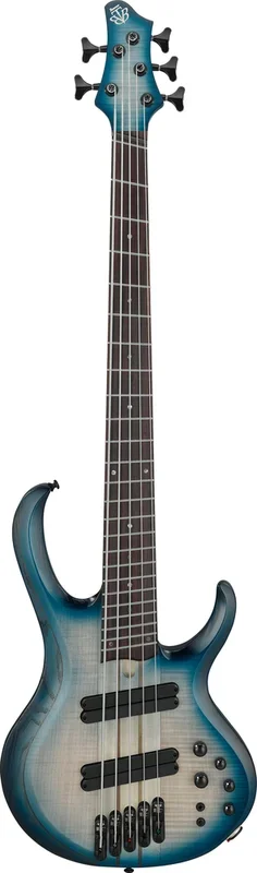 Ibanez BTB705LMCTL Bass Guitar 5-String Multi-Scale Cosmic Blue Starburst Low Gloss