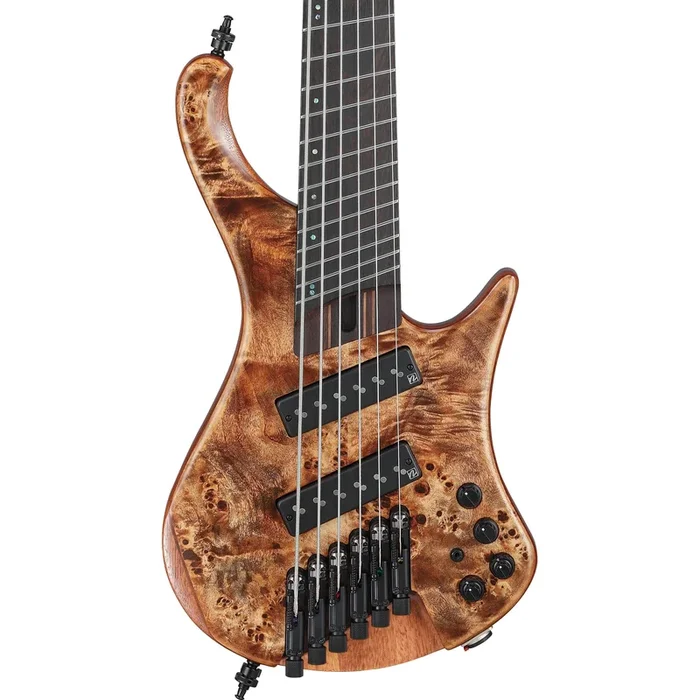 Ibanez EHB1506MSABL EHB Ergonomic Headless 6-String Bass, Antique Brown Stained Low Gloss