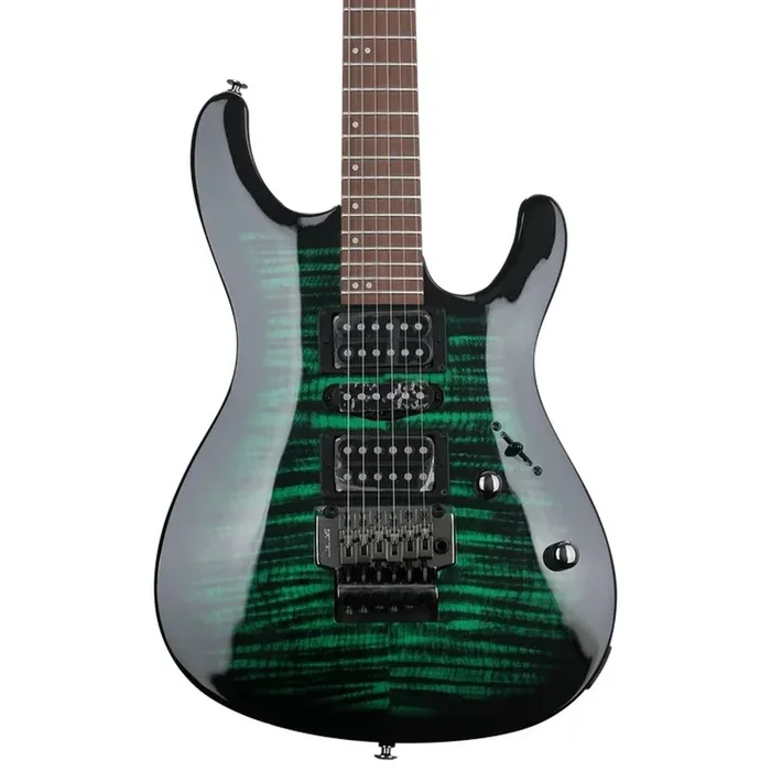 Ibanez Kiko Loureiro Signature KIKOSP3 Electric Guitar – Trans Emerald Burst