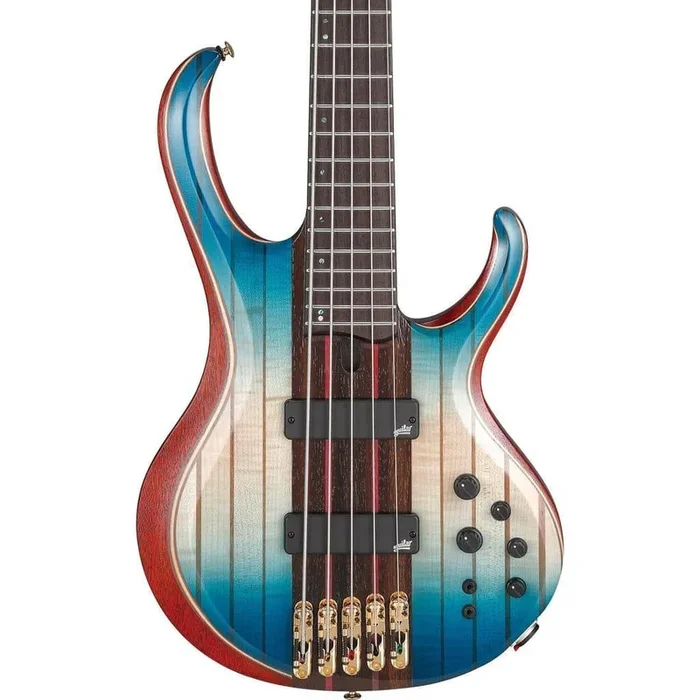 Ibanez Premium BTB1935 5-string Bass Guitar – Caribbean Islet Low Gloss