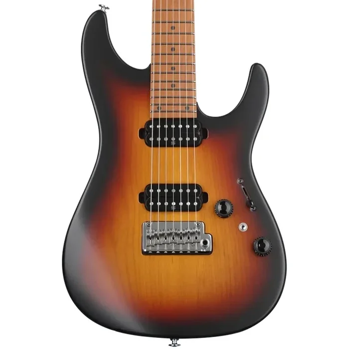 Ibanez Prestige AZ24027 7-string Electric Guitar – Tri Fade Burst Flat