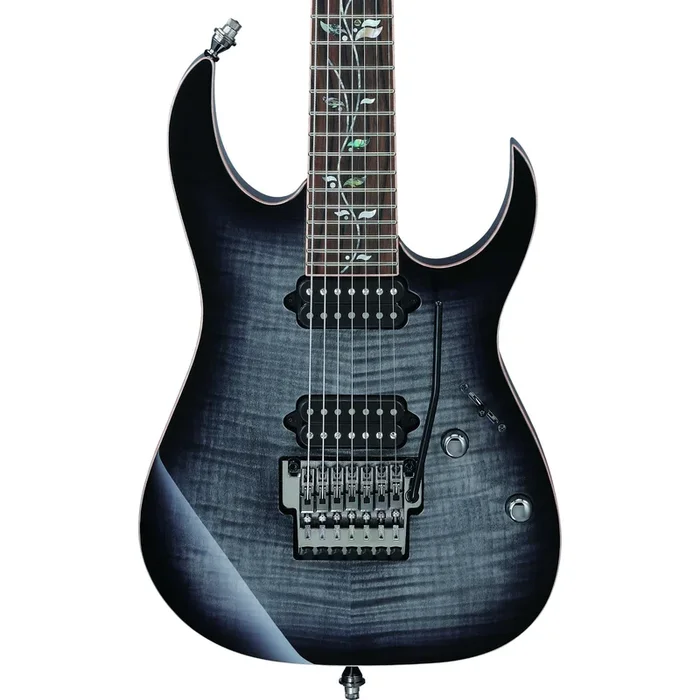Ibanez RG8527 RG j.custom 7-String Electric Guitar in Black Rutile w/ Case