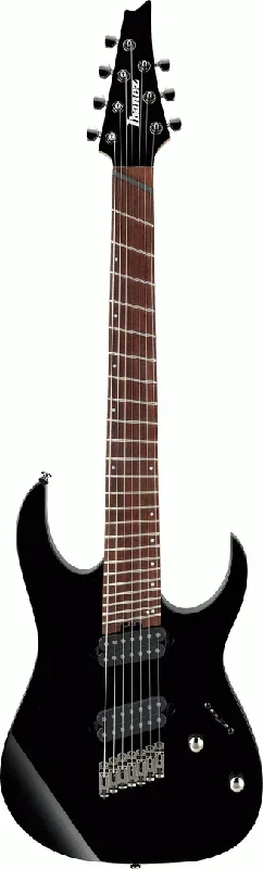 Ibanez RGMS7 BK Electric Guitar (Black)