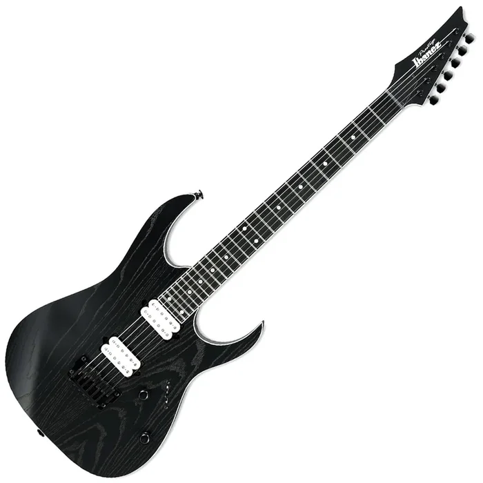 Ibanez RGR Prestige Electric Guitar in Weathered Black – RGR652AHBFWK