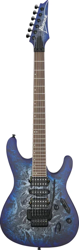 Ibanez S770CZM Electric Guitar Cosmic Blue Frozen Matte
