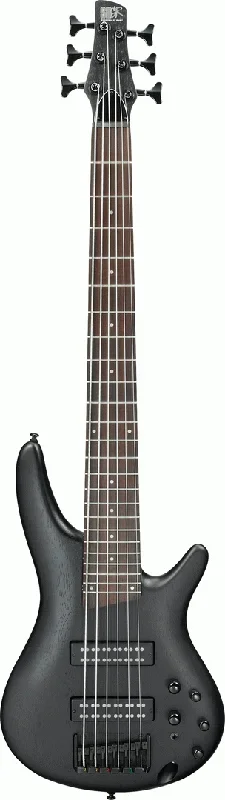 Ibanez SR306EB WK Electric 6-String Bass (Weathered Black)