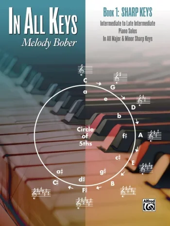 In All Keys Book 1 Sharp Keys Piano Solos (melody Bober) (Alfred)