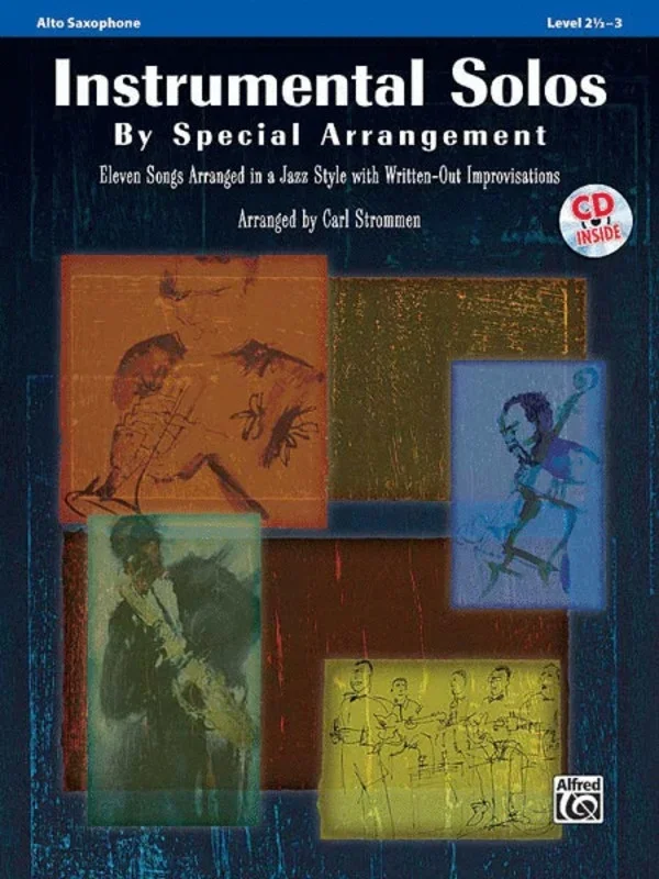 Instrumental Solos By Special Arrang Alto Bookcd
