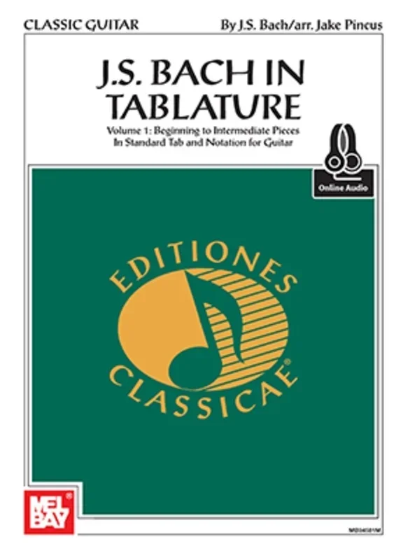 J S Bach In Tablature Book/Oa