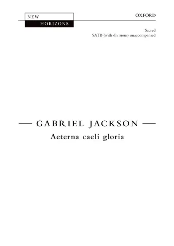 Jackson : Aeterna caeli gloria
