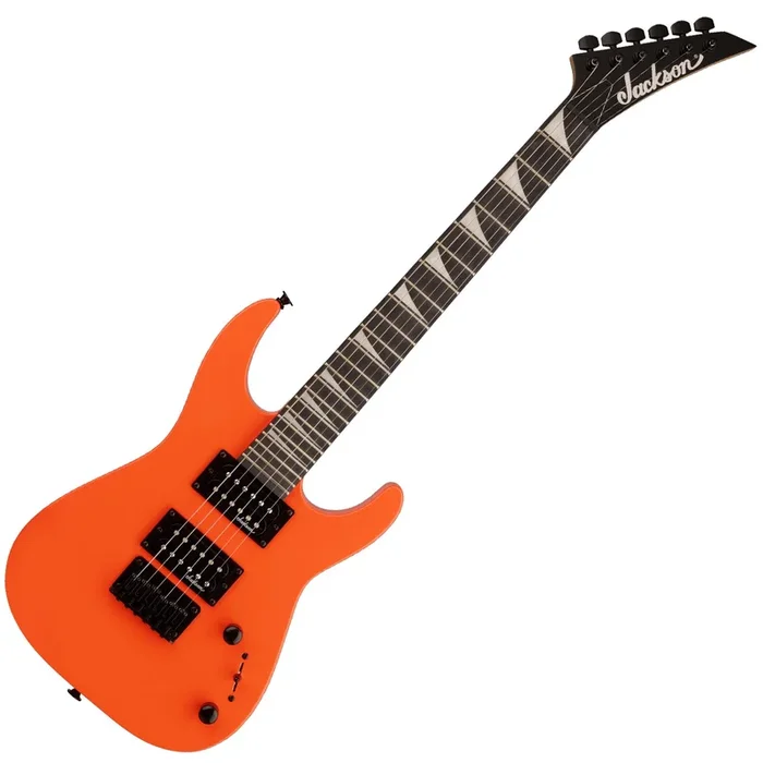 Jackson JS Series Dinky Minion JS1X Amaranth Fingerboard in Safety Orange – 2912224580