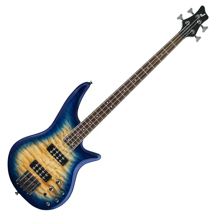 Jackson JS3Q Spectra IV Electric Bass in Amber Blue Burst – 2919007558