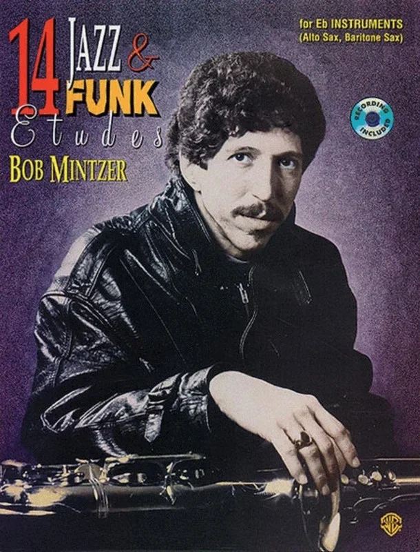 Jazz And Funk Etudes 14 Book/CD Eb Inst