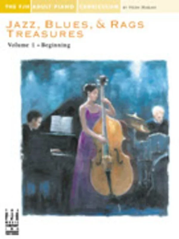 Jazz Blues And Rags Treasures V1 Beginning (Softcover Book)