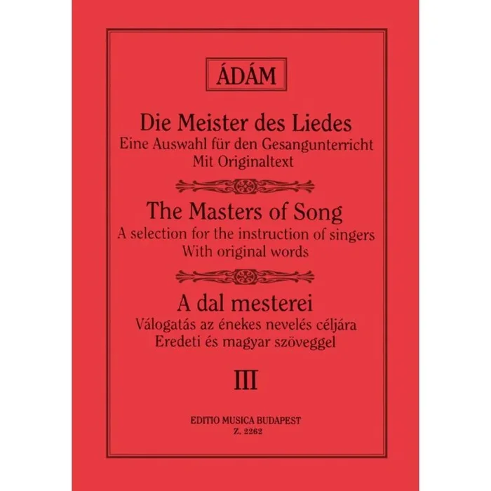 Jenö & Molnar – Masters of Song, The Vol.3