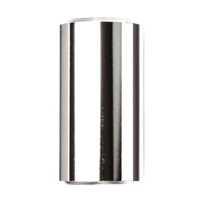 Jim Dunlop 228 Heavy Wall Chromed Brass Pro Slide for Guitar – Medium/Short
