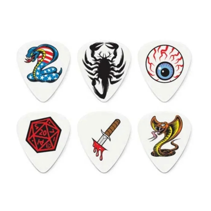 Jim Dunlop .73 Dirty Donny Series 2 Guitar Pick Player Pack
