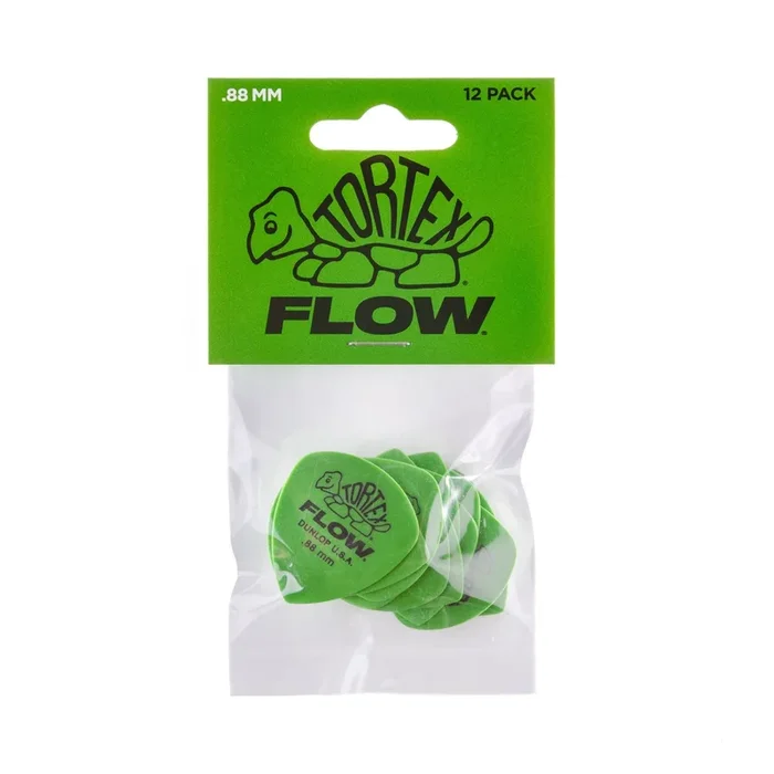 Jim Dunlop .88mm Tortex Flow Guitar Pick Player Pack (12 in a pack)