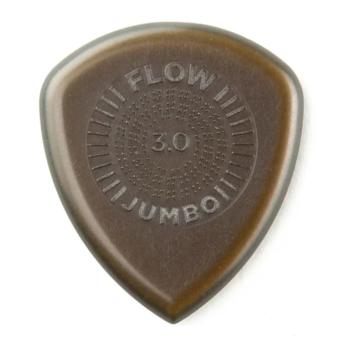 Jim Dunlop Flow Jumbo Grip 3.0 mm Guitar Pick Player Pack – 3 pack