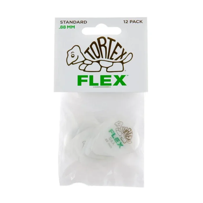 Jim Dunlop JPFLS88 Tortex Flex 88mm Players Pack Guitar Pick (12 in a pack)