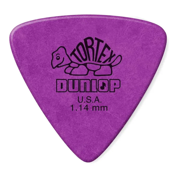 Jim Dunlop JPT214 Tortex Triangle Players Pack (12 in a Display Bag) – 1.14 mm