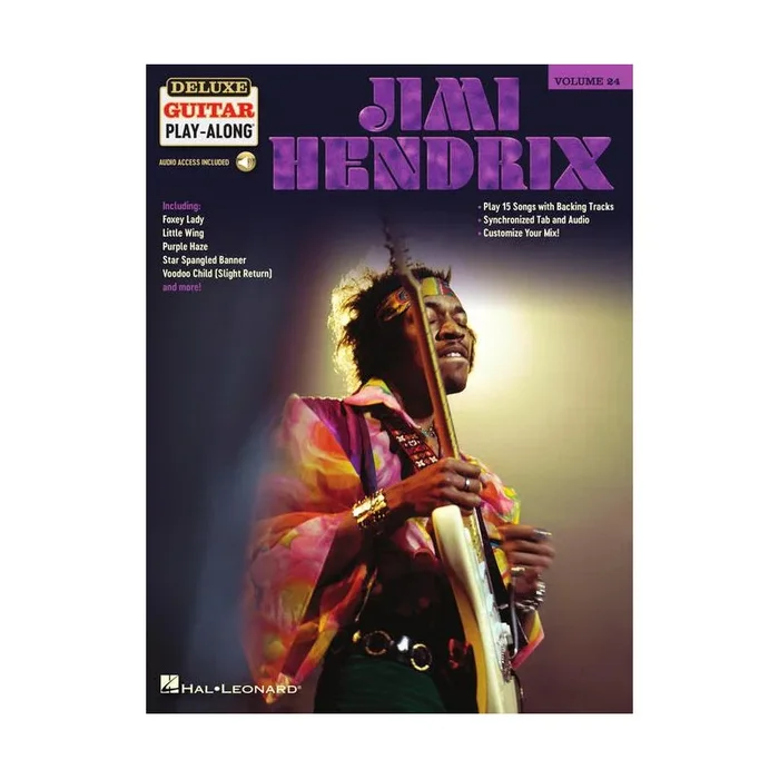 Jimi Hendrix – Play-Along de luxe pour guitare