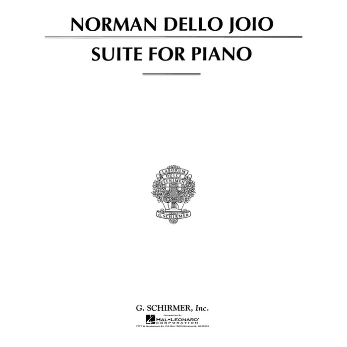 Joio, Norman Dello – Suite for Piano