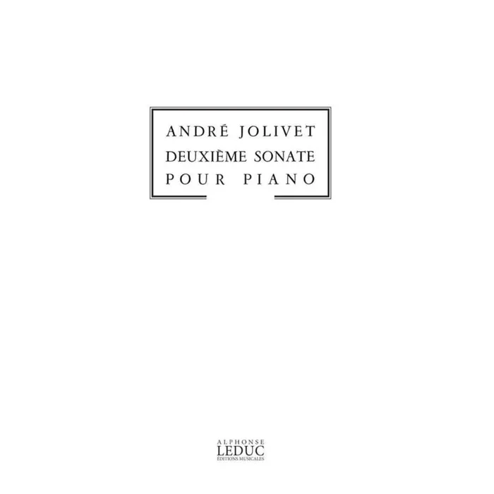 Jolivet, André – Sonate No.2