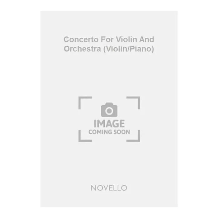Joubert, John – Concerto For Violin And Orchestra (Violin/Piano)