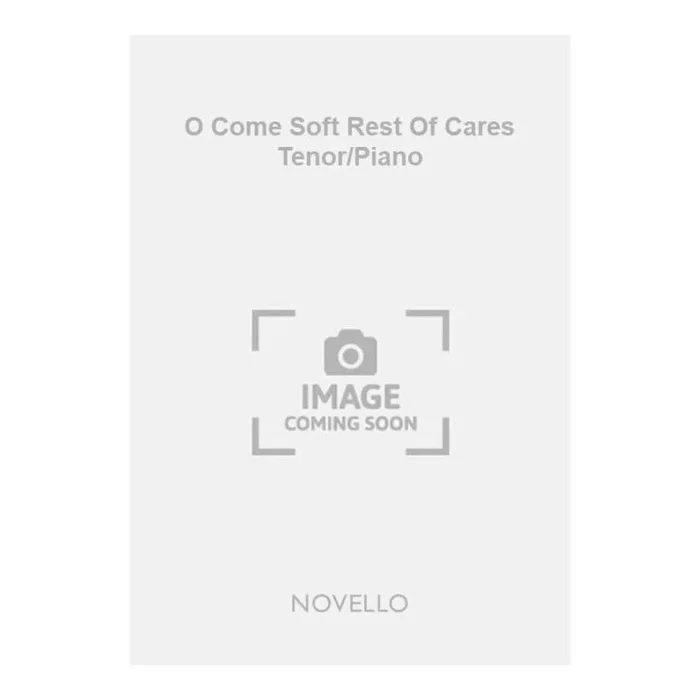 Joubert, John – O Come Soft Rest Of Cares Tenor/Piano
