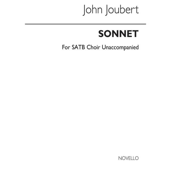 Joubert, John – Sonnet