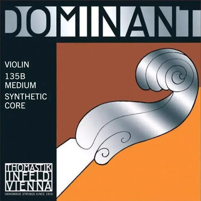 Juego de violín Thomastik Dominant 4/4 135B – Mi de acero