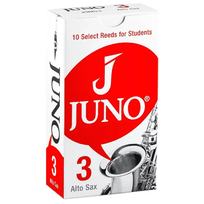 JUNO JSR613 #3 Eb Alto Sax Reeds, Box Of 10