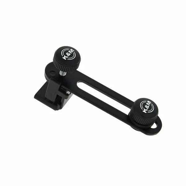 K&M 24035 Microphone Holder BD BK