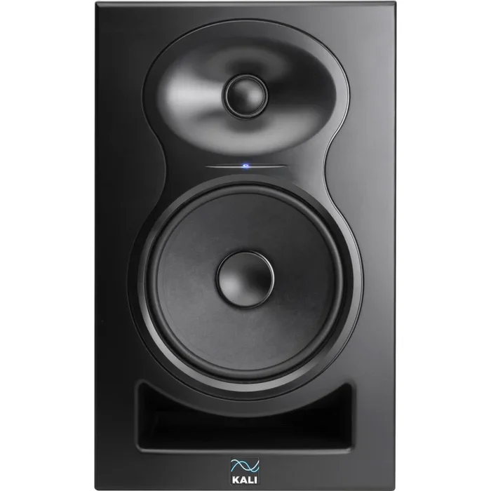 KALI AUDIO LP-6 V2 6.5″ Project Lone Pine Powered Studio Monitor – Low-Noise Bi-Amped Professional Studio Speaker for Music Production – 80W, 115dB Max SPL – TRS, RCA, XLR Inputs – Single, Black