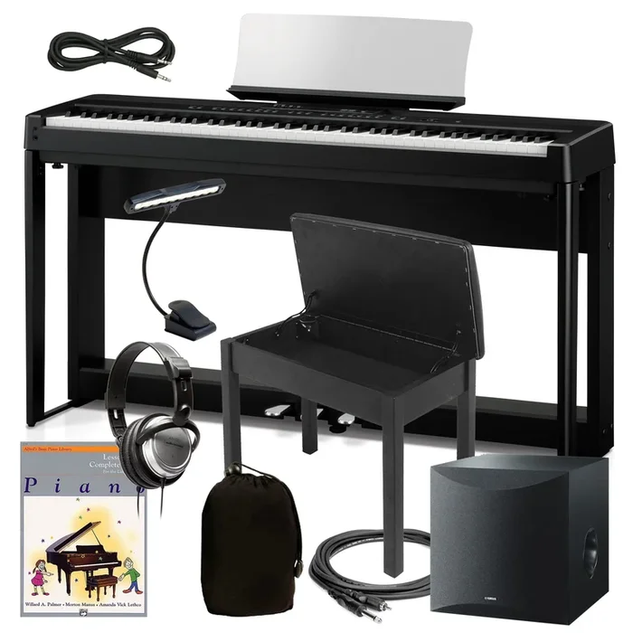 Kawai ES920 Portable Digital Piano – Black COMPLETE HOME BUNDLE PLUS