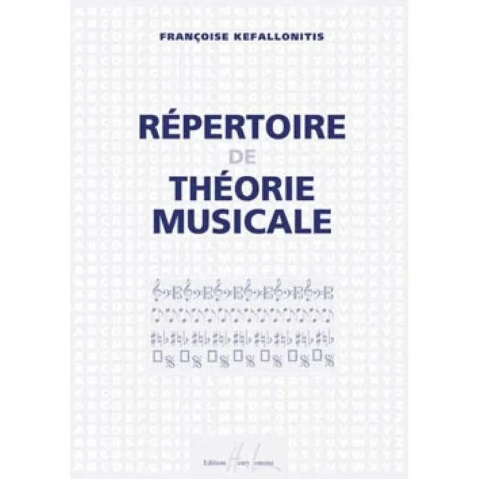 Kefallonitis, Françoise – Répertoire de théorie