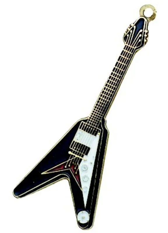 Keychain Flying V Black
