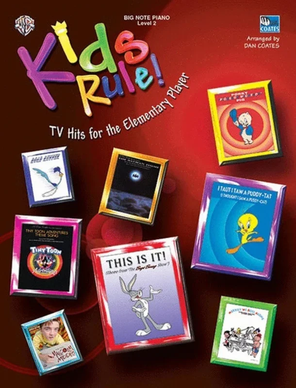 Kids Rule Tv Hits Book 1 Arr Coates
