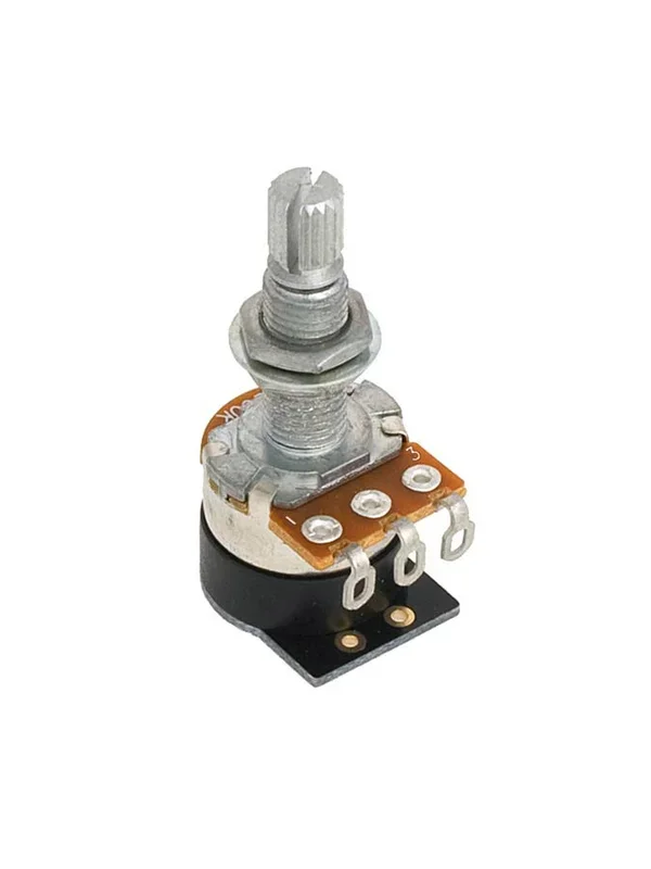 Kill pot potentiometer, machine gun effect, 250K, long bushing, M7x0,75 thread