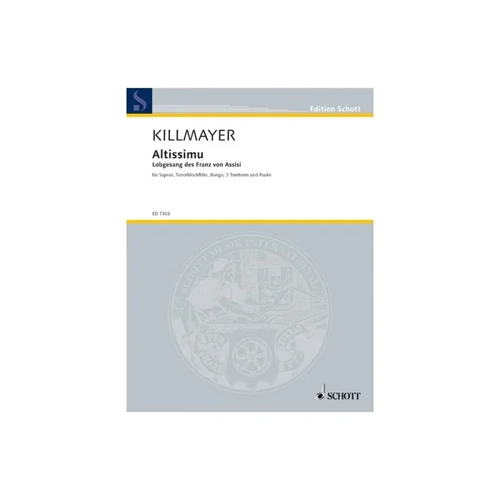Killmayer, Wilhelm – Altissimu