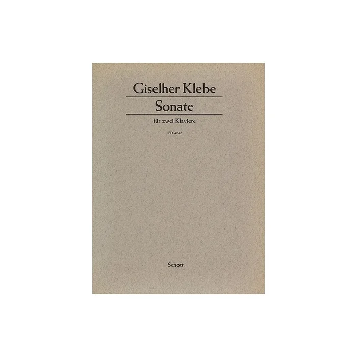 Klebe, Giselher – Sonata op. 4
