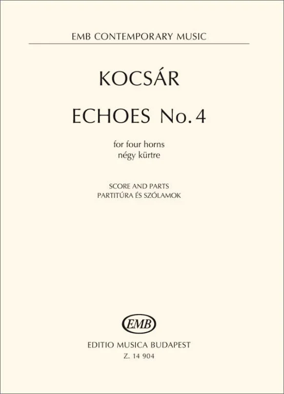 Kocsár: Echoes No. 4