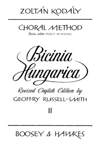 Kodaly : Bicinia Hungarica Volume 2: Children’s Choir
