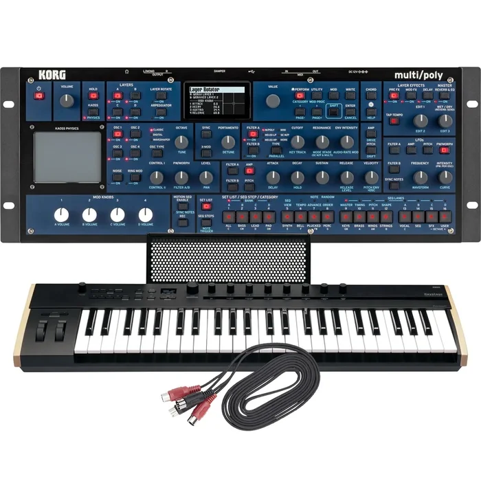 Korg Multi/Poly Module Analog Modeling Synthesizer CONTROLLER RIG