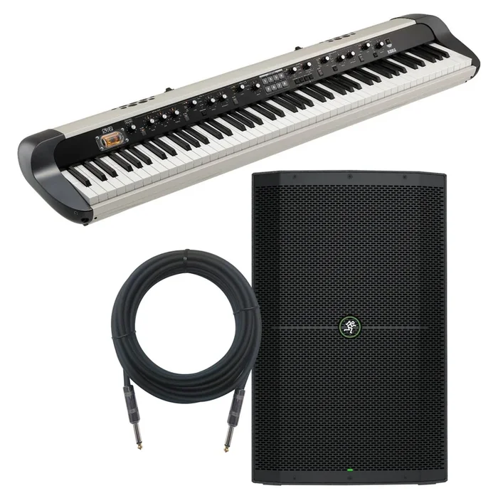 Korg SV-2S 88 Stage Vintage Piano – Vintage Creme MONITOR KIT